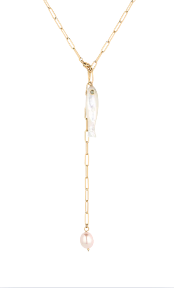 Fortuna Mother of Pearl Charm