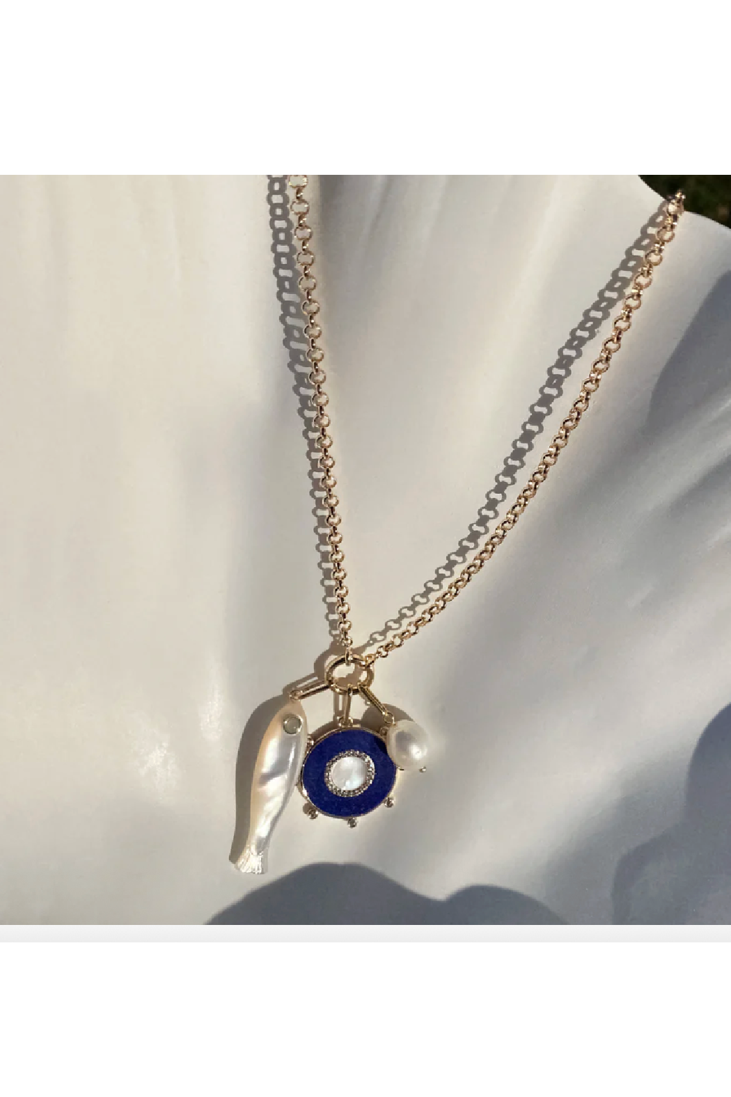 Vienna Rolo Charm Necklace