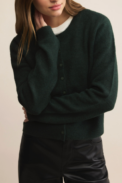 Medina Cardigan - Garland Green
