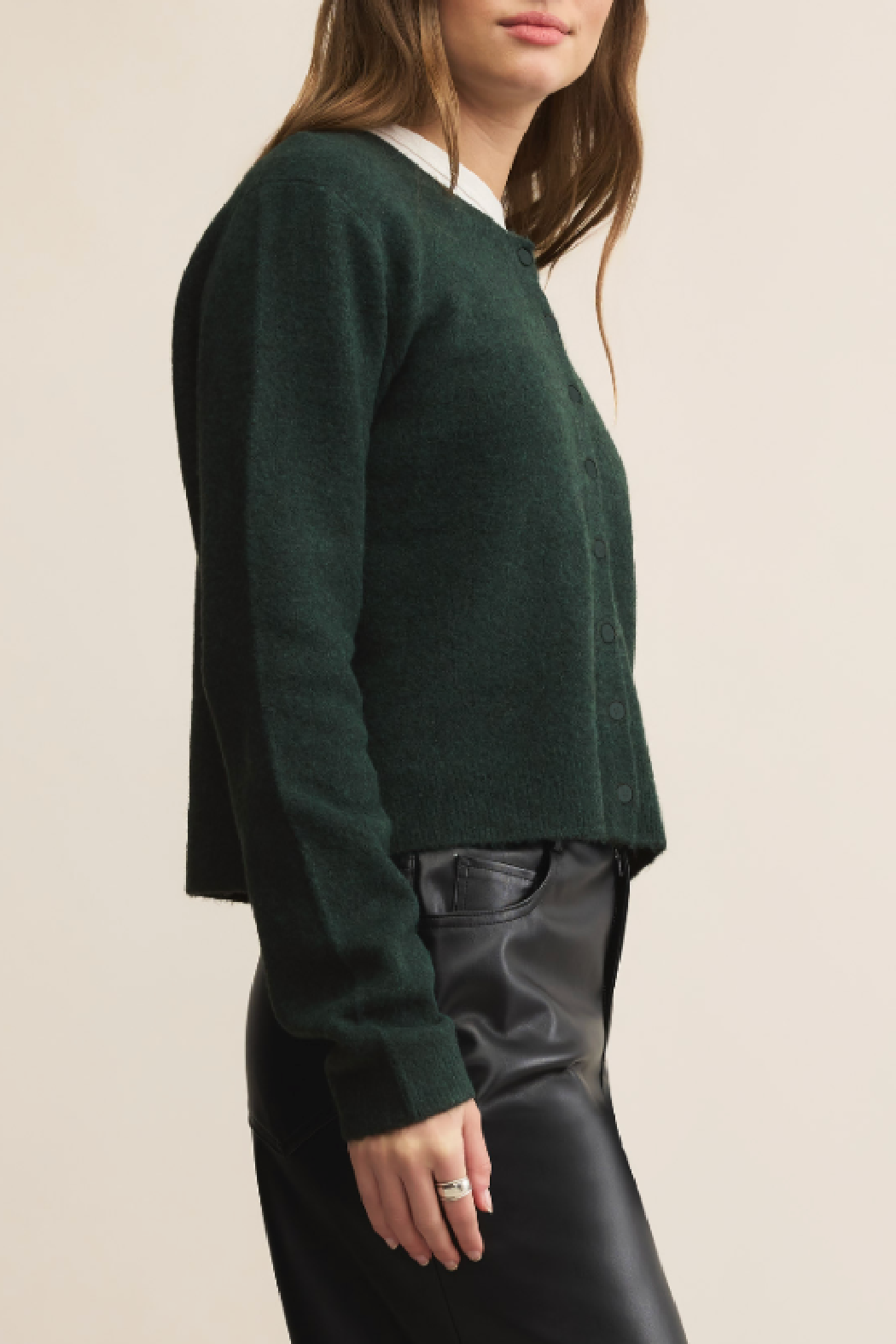 Medina Cardigan - Garland Green