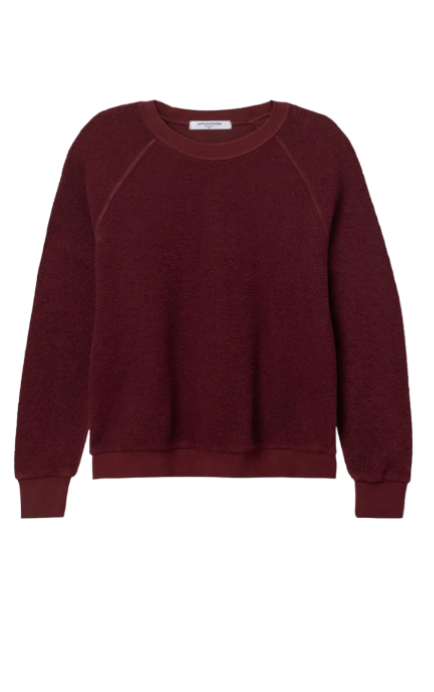 Ziggy Sweatshirt- Dark Burgundy
