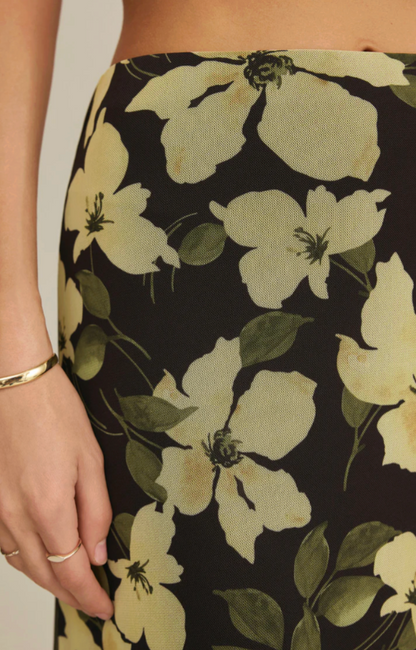 Eda Ren Floral Mesh Skirt