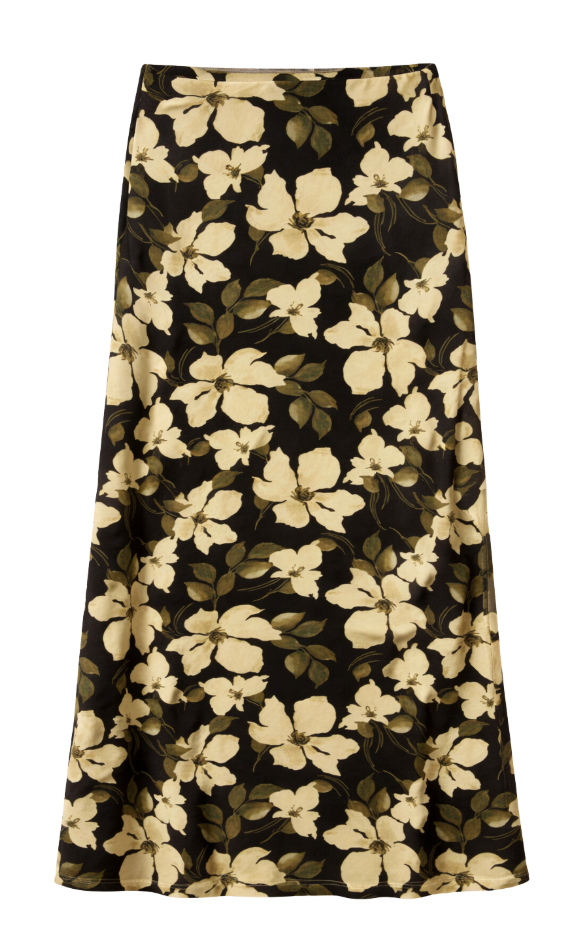 Eda Ren Floral Mesh Skirt