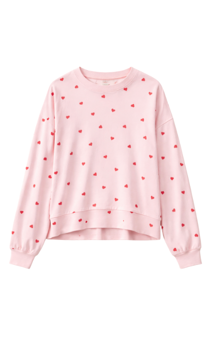 Mira Heart L/S Top