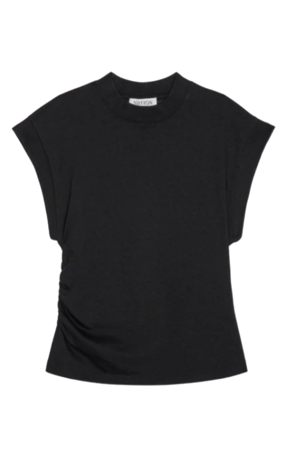 Andrea Side Shirred Top