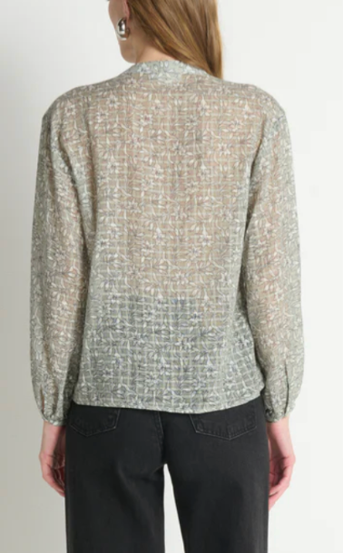 Vella Pintucked Top