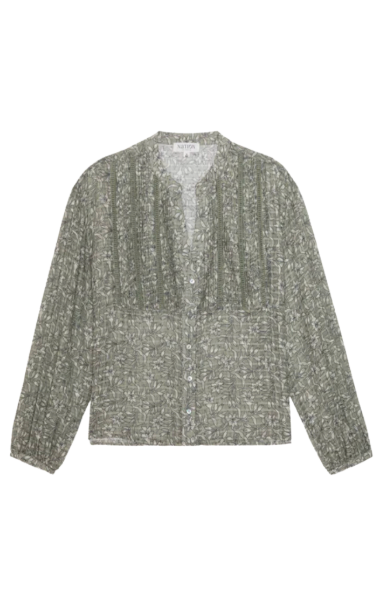 Vella Pintucked Top