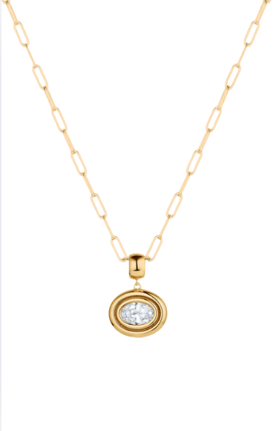 Starlet Oval Charm