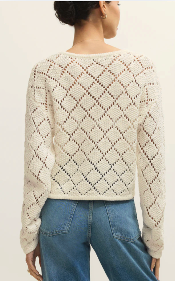 Hullen Crochet Sweater