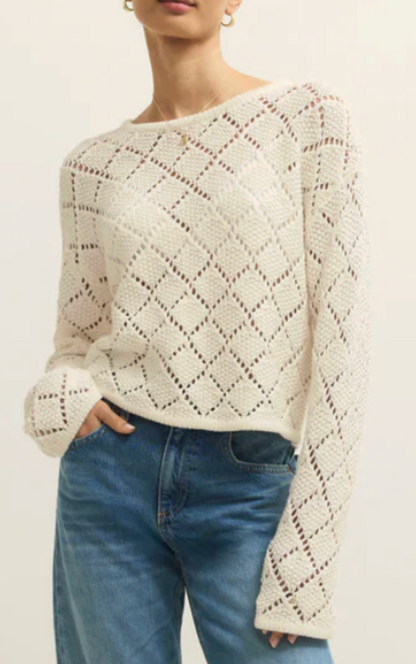Hullen Crochet Sweater