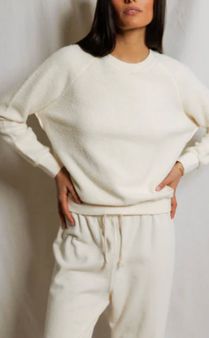 Ziggy Sweatshirt - Bright Ivory