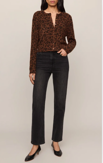 Medina Leopard Cardi