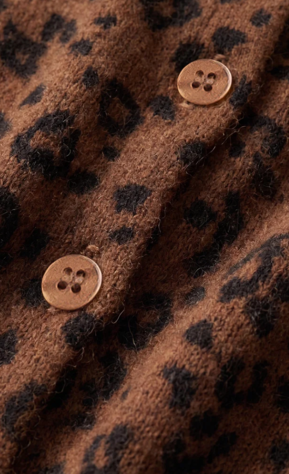 Medina Leopard Cardi