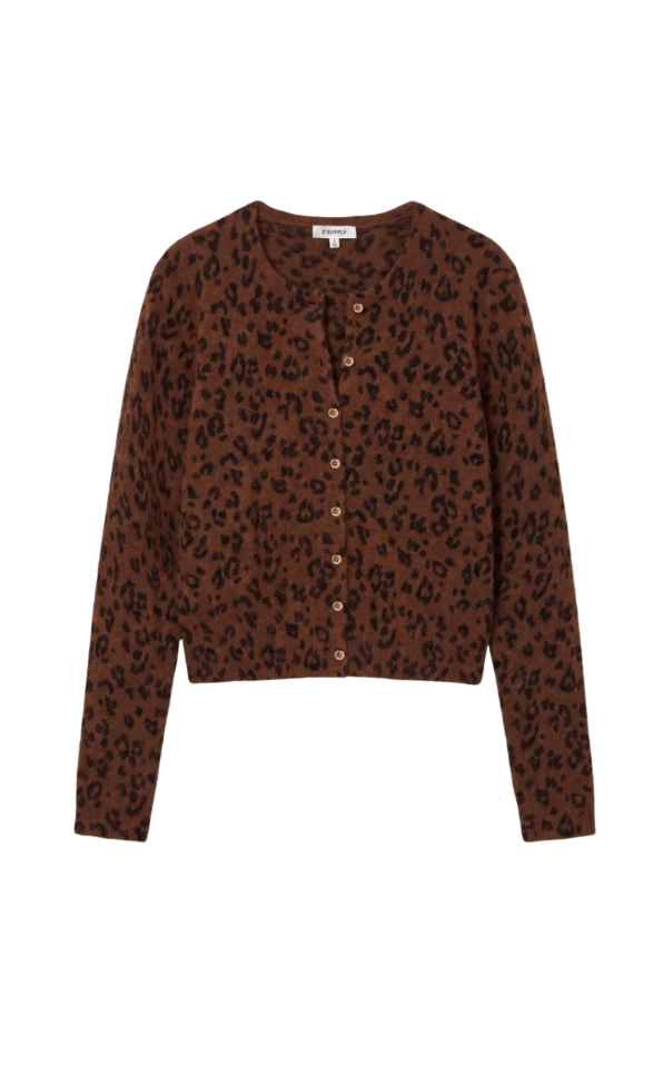 Medina Leopard Cardi