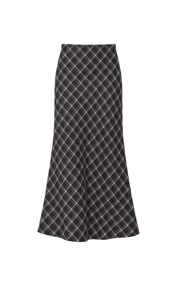 Europa Plaid Skirt