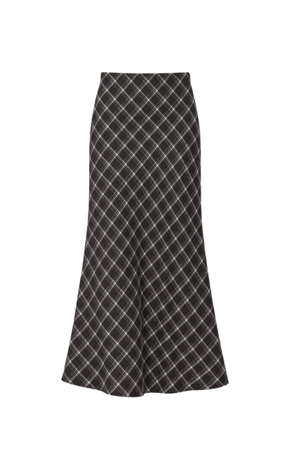 Europa Plaid Skirt